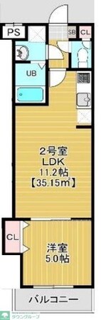 Albion新検見川の物件間取画像